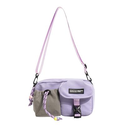 Outdoor Umhängetasche Kontrast Schultertasche