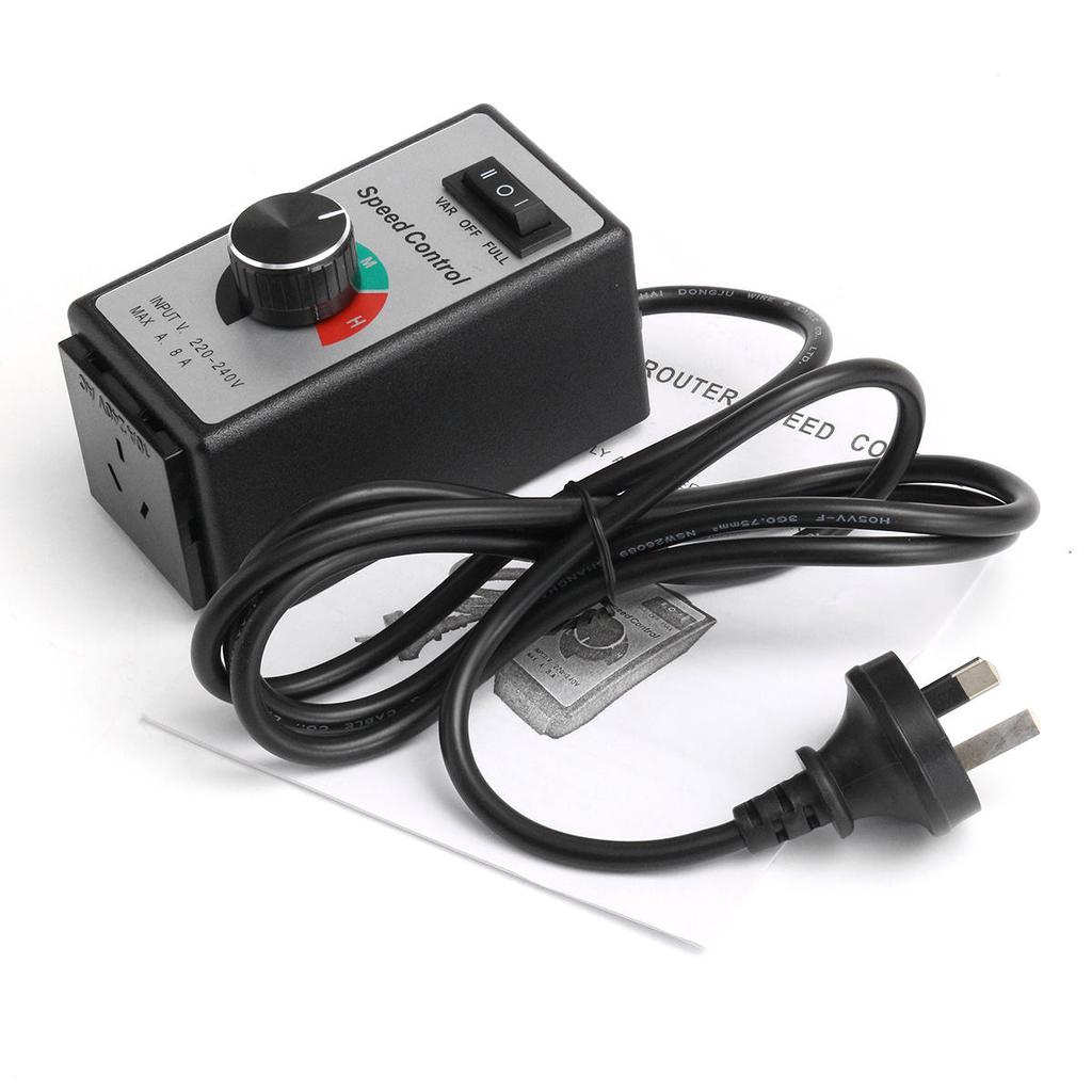 Regolatore Di Velocità Per Motore CA 120-220V 4000W - Controllo Variabile Con Reostato Per Elettroutensili