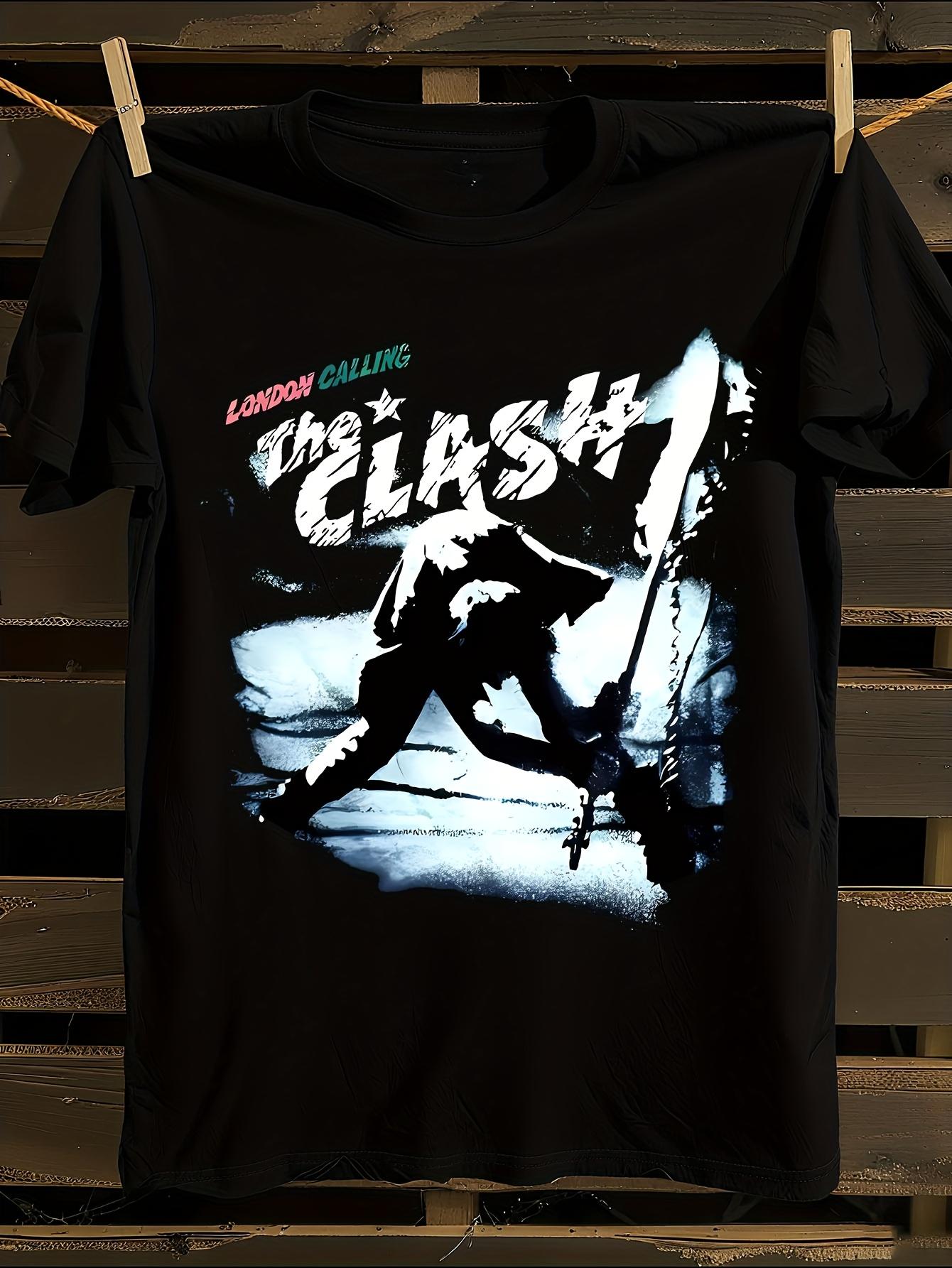 Hot the Clash London Calling Graphic T-shirt S