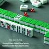 Premium Hand-Rubbed Imitation Jade Mahjong Tile Set