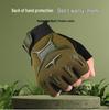 Parent-Child Tactical Half-Finger Gloves - Non-Slip, Protective Cycling & Combat Gear for Kids & Adults