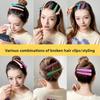 Hair Clips Face Clips Bobby Pins Bangs Clips Duckbill Clips Side Clips Versatile and Elegant Women's Candy-colored Minimalist Hair Accessories
