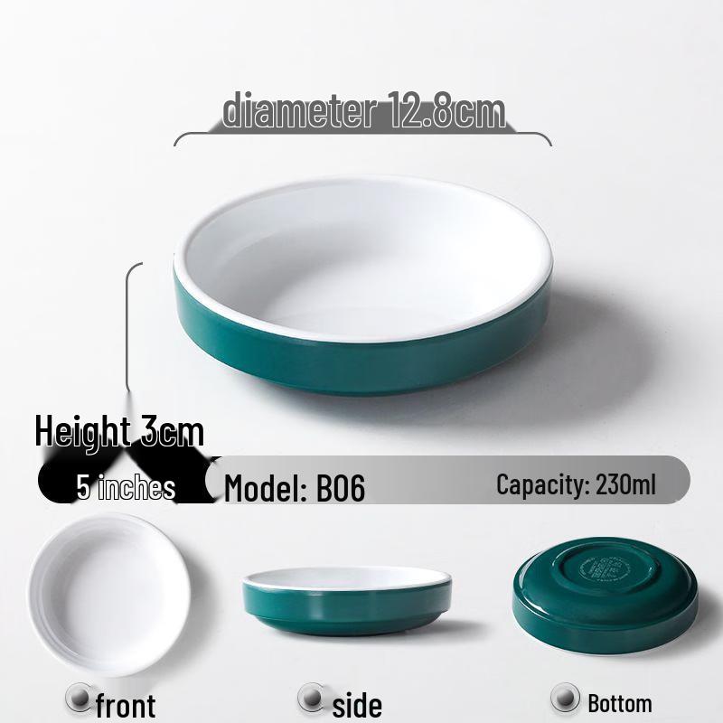 

He erli Melamine Rice Bowls (10-Pack)