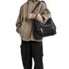 Men's Versatile Canvas Crossbody Bag - Fashionable, Practical, Large Capacity for Business and Street Trends