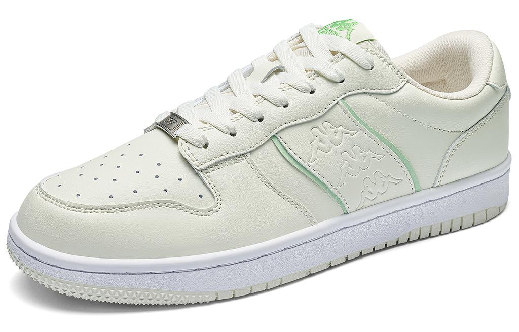 Men's Sneakers Kappa Back to Back Slip Resistant Abrasion Resistant Low top Skateboard Shoes Unisex Aqua Green