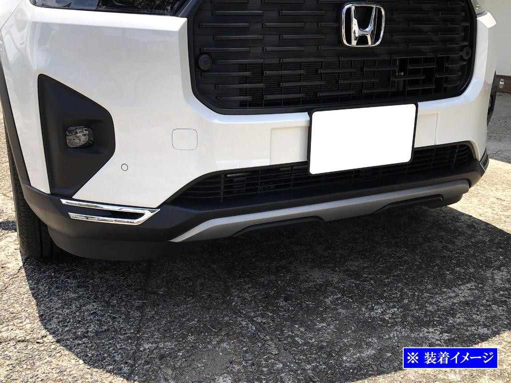 BRIGHTZ DG5 Finish Stainless Steel Front Bumper Corner Moulds WR-V Ultra-Mirror (2-Piece) [COR-MOL-032]