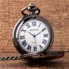 Timeless Treasure - Precision Quartz Pocket Watch With Elegant Chain, A Perfect Fathers Day Gift For Dads - Durable And Stylish
