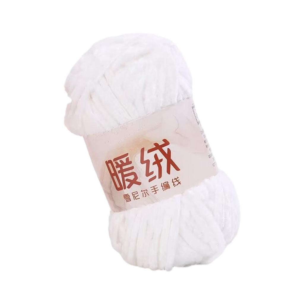 Velvet Yarn 100G 80M 6mm Thick for Crocheting Chenille Yarn Arm Knit Yarn for Rug Making Pet Bed Blanket Throw Pillow Hand Knitt