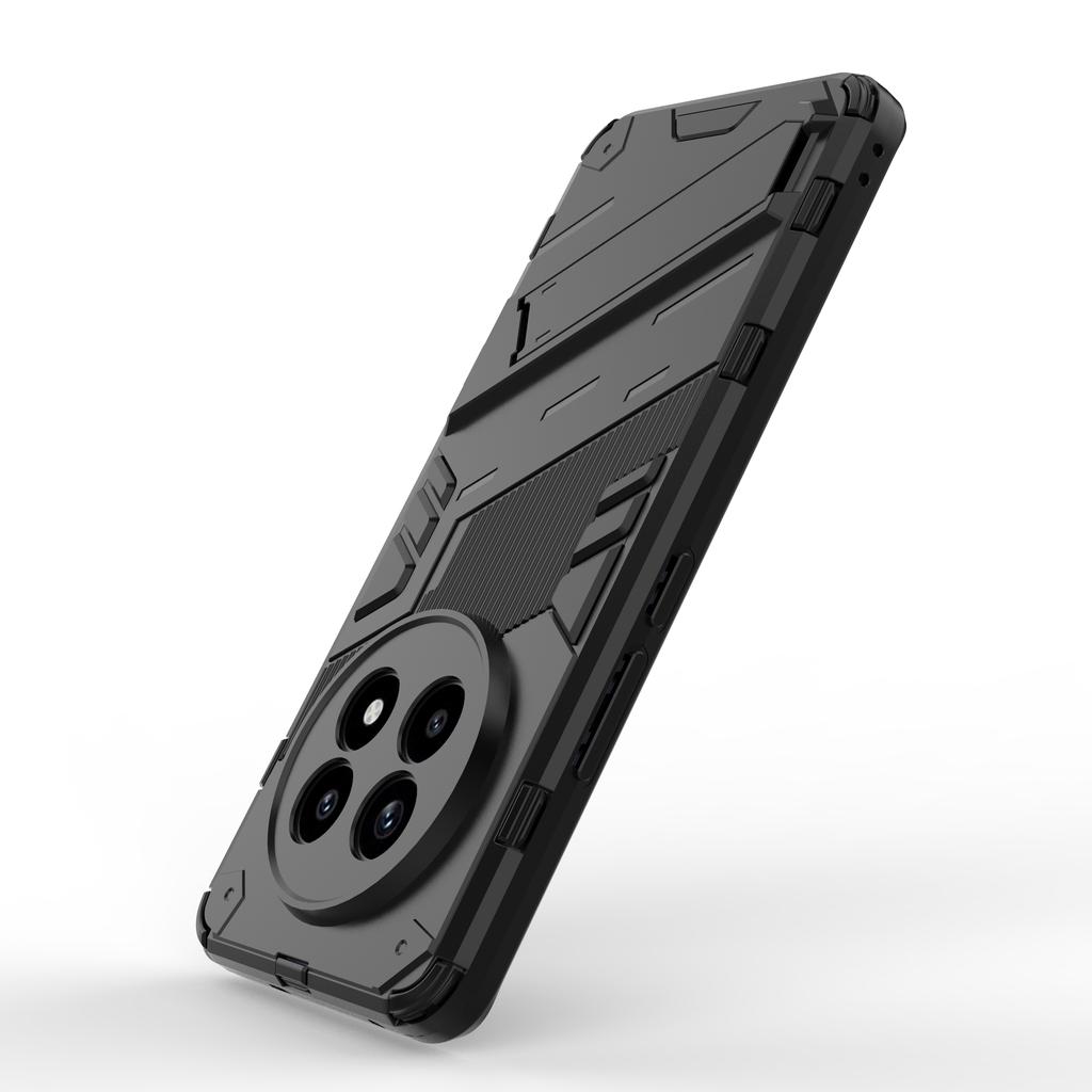 Für Realme 13 Pro 5G (Global)/13 Pro+ 5G (Global) Stoßfeste Handyhülle aus PC+TPU mit Ständer