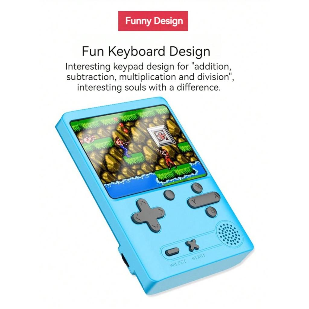 M6 Handheld Spielkonsole Einzel Doppel Kinder 500 Spiele Retro Klassische Nostalgische Mini Handheld Geschenk