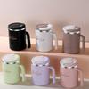 Heat-resistant Milk Coffee Cup 580ml Thermal Mug Drinking Cup Insulated Mug  Tea Milk