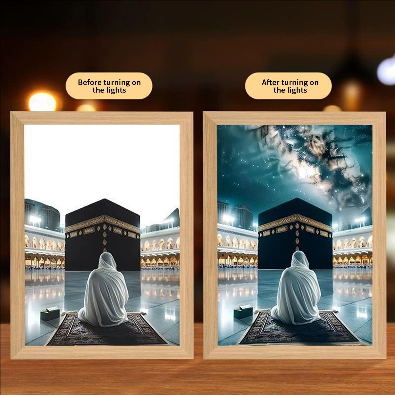 

Ночной светильник с подсветкой фоторамка с подсветкой украшение маленький ночник One Size