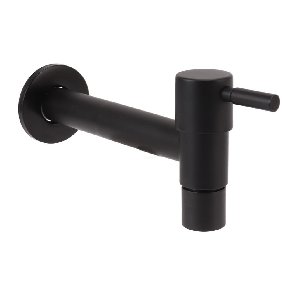 G1/2 Wandmontierter Kaltwasserhahn 304 Edelstahl Einhand-Kaltwasserhahn Badezimmer Garten