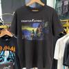 Vintage '99 COUNTERSTRIKE 1.6 LANDING VINTAGE BLACK T-SHIRT For Men Women S-5XL