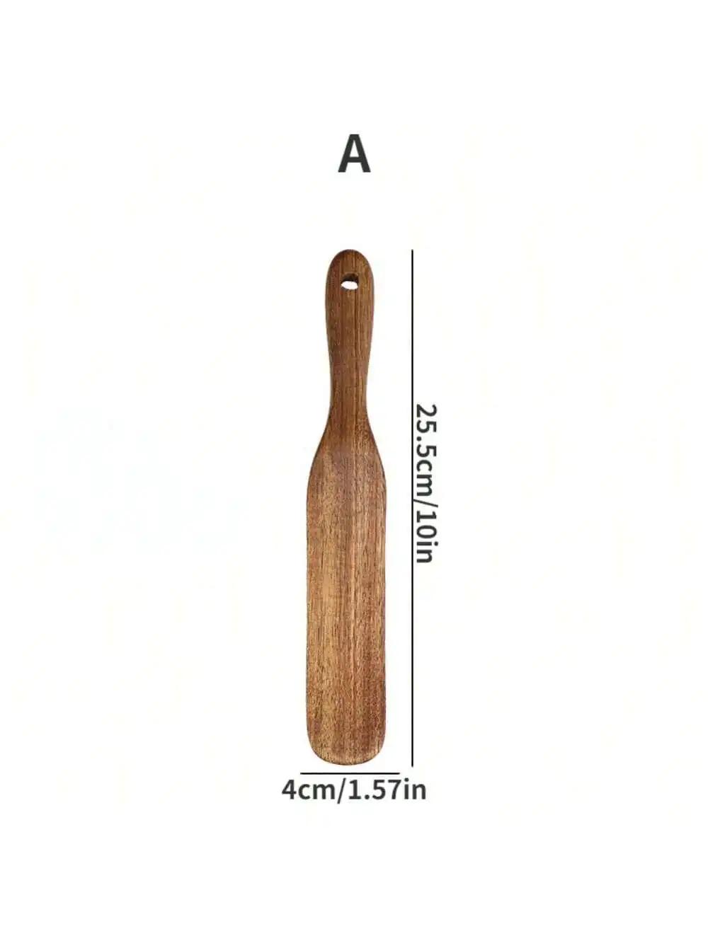 Cooking Shovel 5-piece Pizza Dim Sum Salad Mixing Shovel Wooden Shovel Spoon Set Wooden Utensils Kitchen Tableware Tools