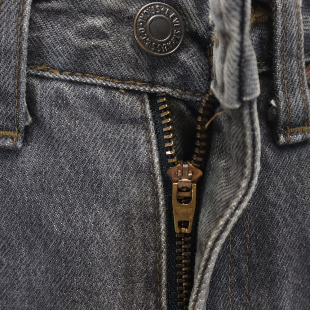 Levi's 90s W515-03 Made in Japan Black Denim Straight denim pants w29 Women Used