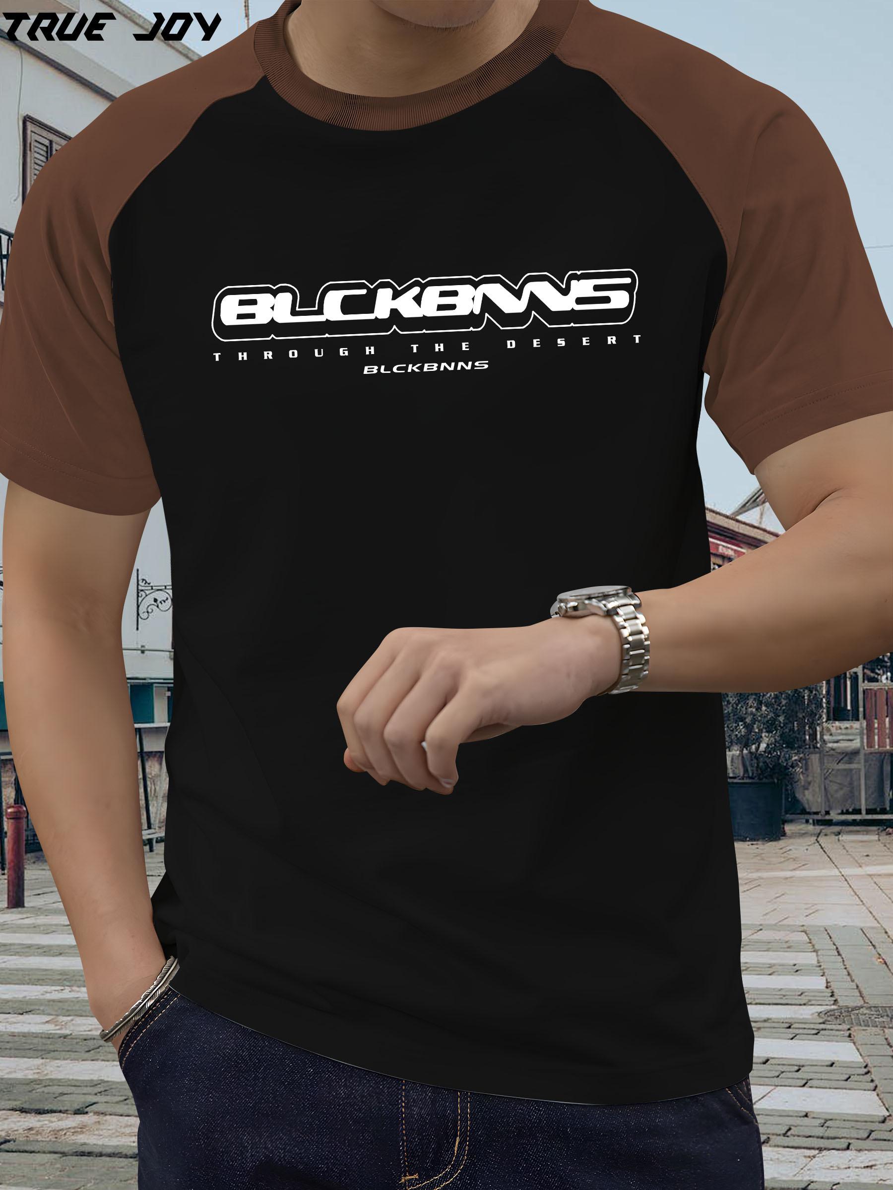 Casual Summer T-shirt - BLCHBNNS English Print XL