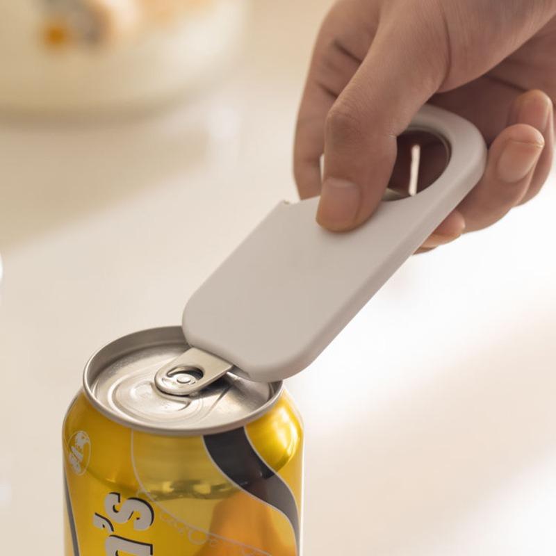 1/2pcs Bottle Opener Multifunctional Canned Opener Creative Magnetic Fridge Sticker Summer Beer Bottle Opener 2026