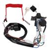 Marine Outboard Engine Ignition Switch Panel Single Key Vertical 37100‑96j24 Replacement for Suzuki