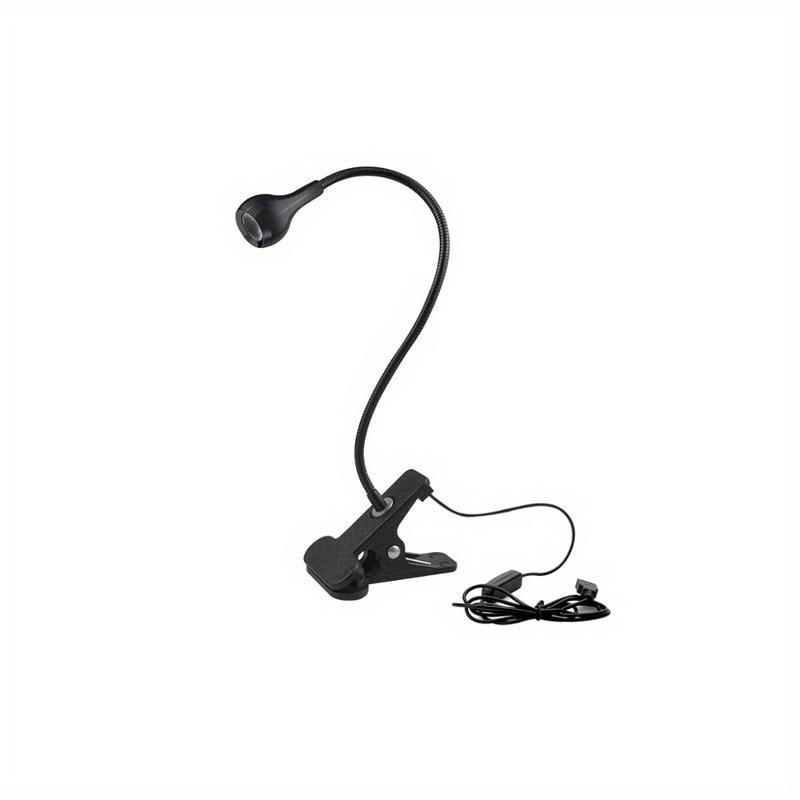 

USB LED Reading Lamp White Warm White Book Light Student Children Study Light Warm White light чорний