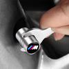 4pcs automobile metal logo wheel bracket valve core pad for BMW E36 E39 E46 E60 E90 E90 F1 F30 g20 g21 g30 g11 f15 x6. fszp41