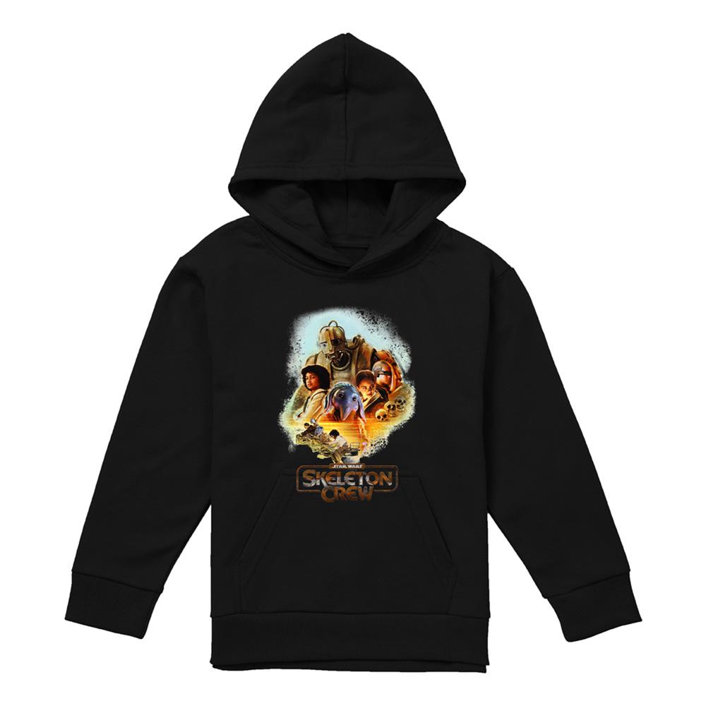 Star Wars: Skeleton Crew Childrens/Kids Racing Group Hoodie