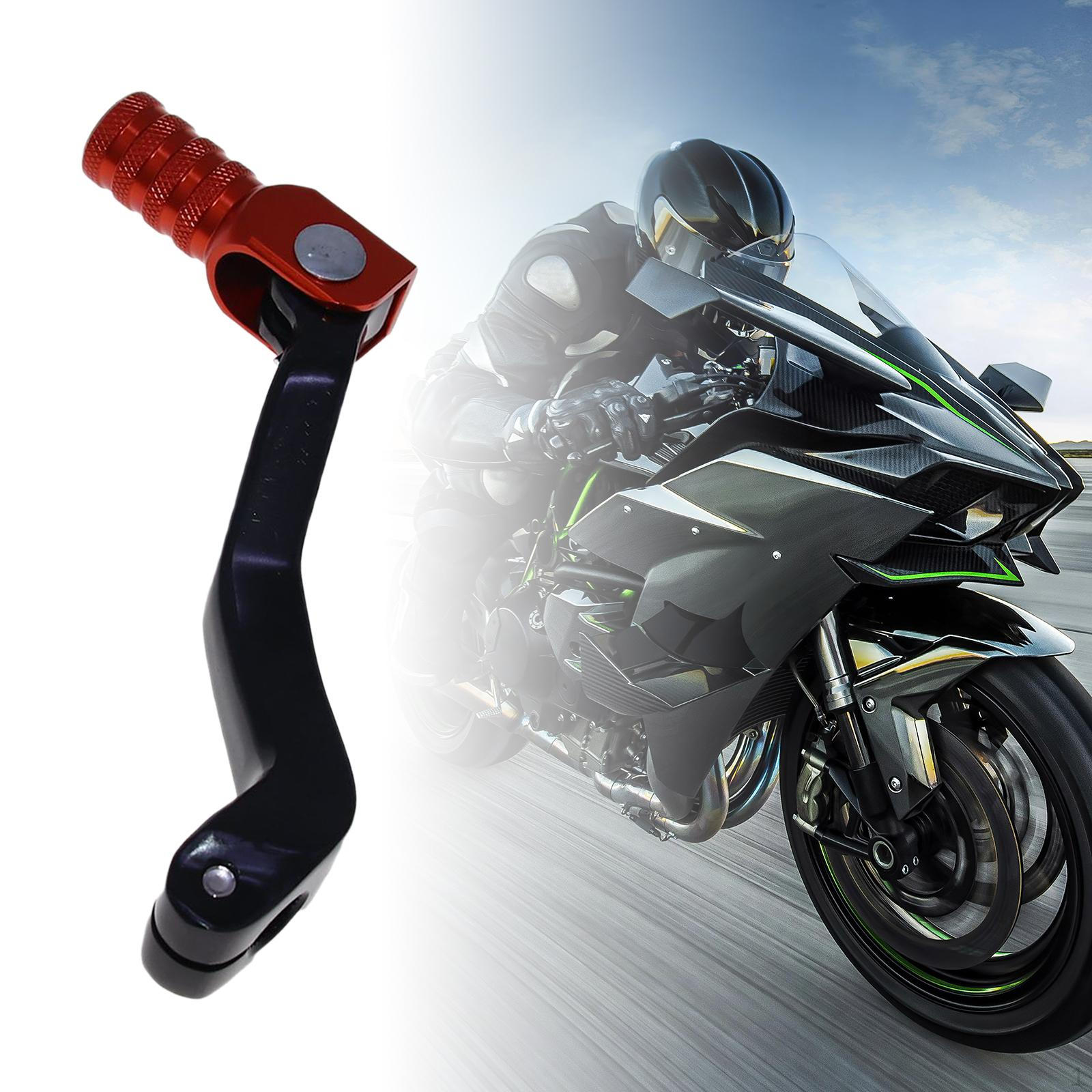 

Gear Shift Lever Accessories 150mm Folding CNC Direct Replacement Shifter for 110cc червоний