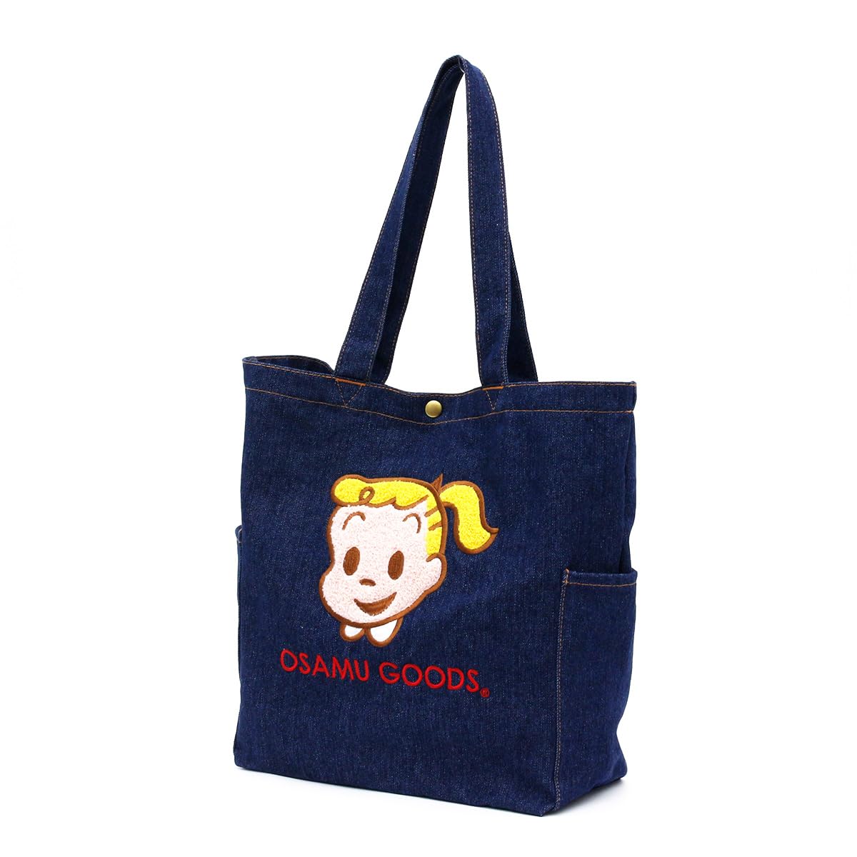 

[Hapitas] [Sifre] Osamu Goods Denim Tote Bag 6030 OG4. Jill Denim