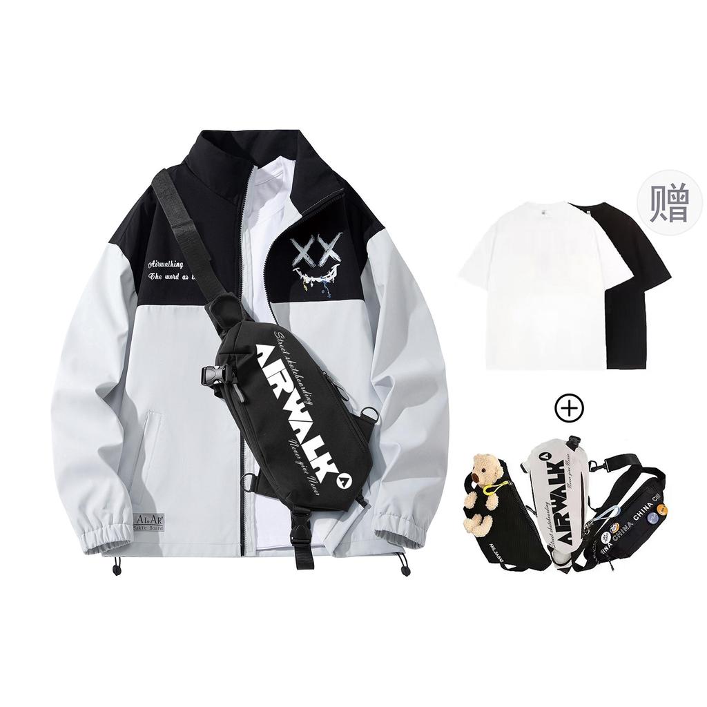 Airwalk Jackets Unisex Lapel Moderate Instructor 9000-yh1095-yh1096-yh1097