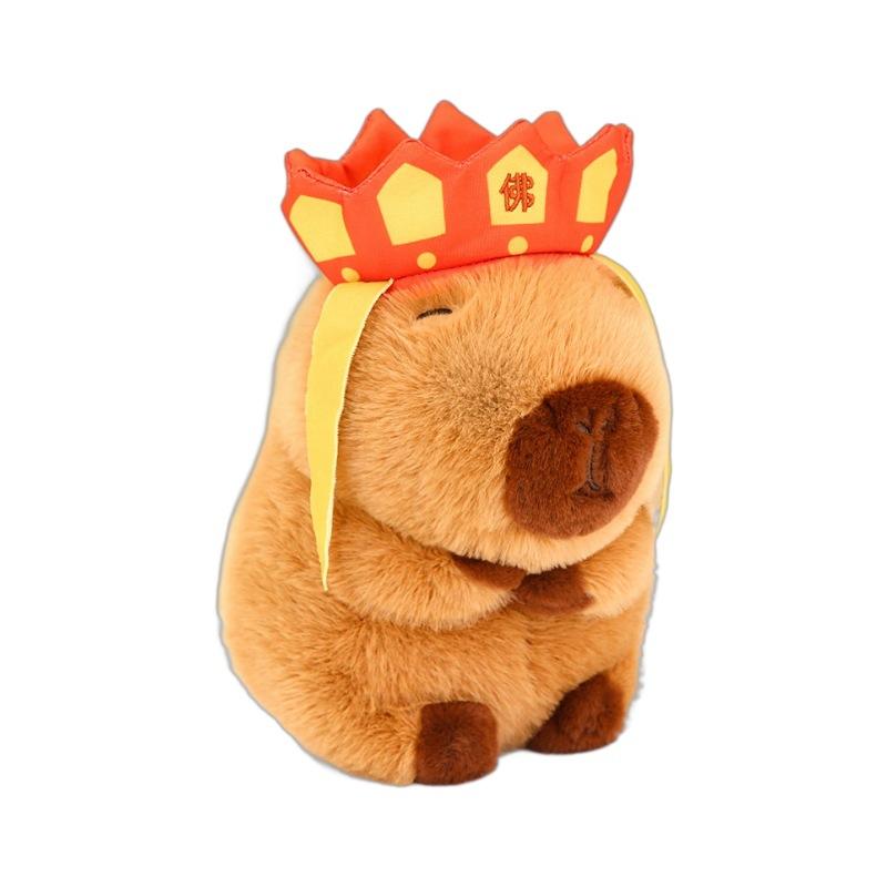 

Capybara Childrens Plush Toy Doll Keychain Pendant Pp Cotton Soft Cute And Monk