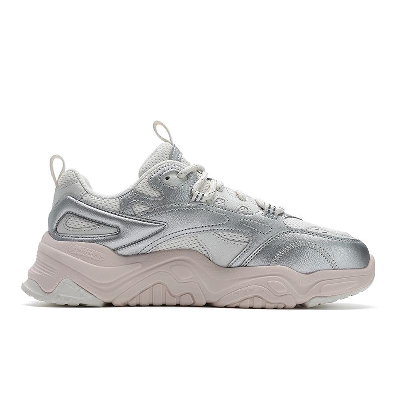 New FILA Collina Hill Shoes Low Top Casual Shoes Women's Space Silver F12W522162FSJ