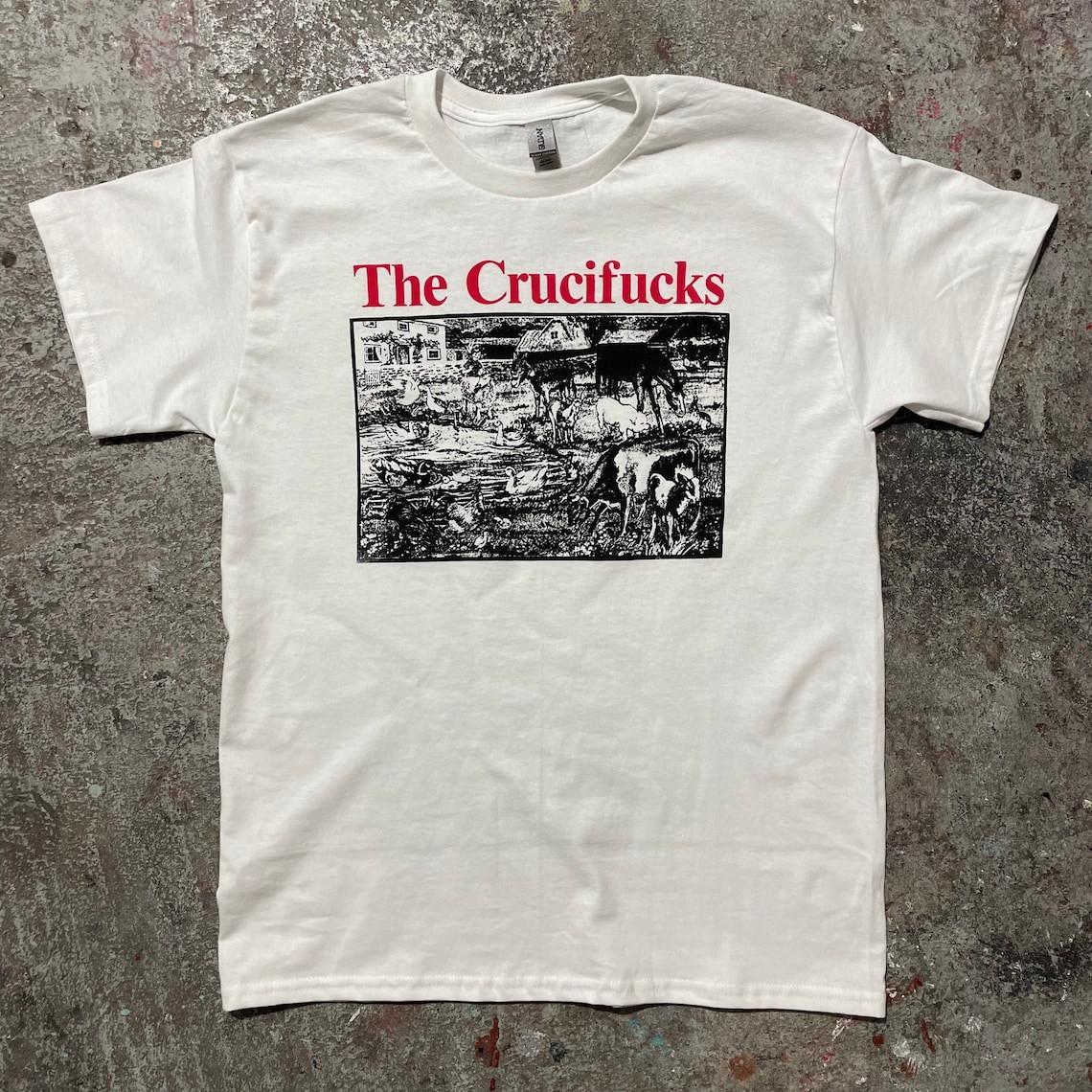 

The Crucifucks ShirT Shirt Mens Womens Tees Tops, punk shirts Canada Unisex Shirt XL
