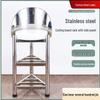 304 Stainless Steel Floor-Standing Cutting Board Rack with Guard Plate
