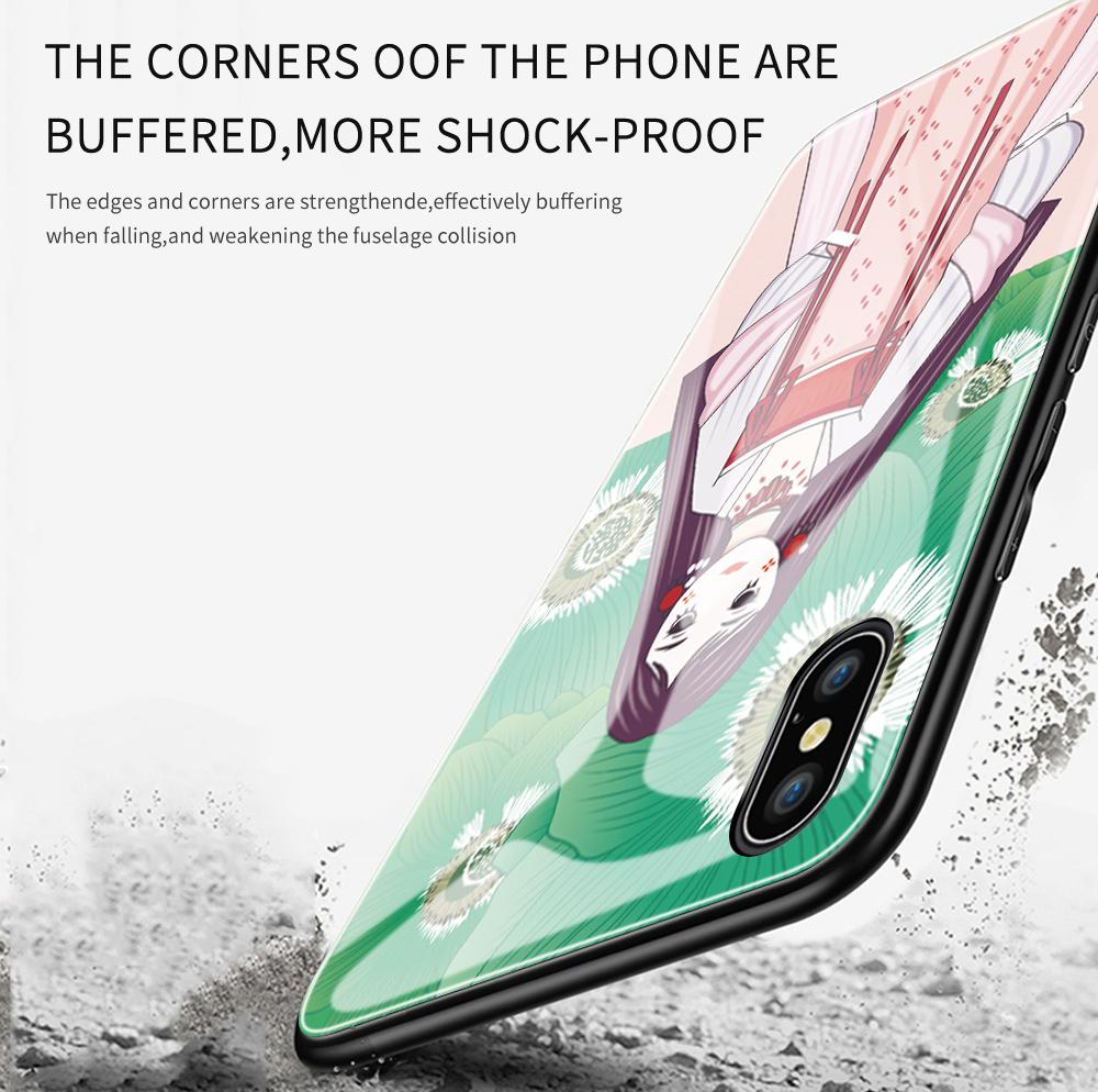 Pouzdro na telefon z tvrzeného skla pro Huawei P30Lite Honor 90Lite 9X X6A X9B Infinix Hot40 Note30 Tecno Spark20 Moto G15 G22 Měkký okraj Nárazuvzdorný Hladký kryt