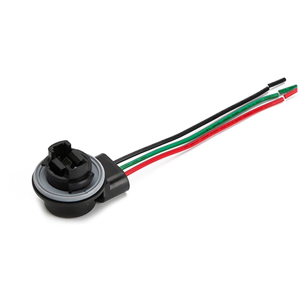3156 3157 LED Bulb Holder Socket Connector Parking Lamp Wiring Harness Adapter 1