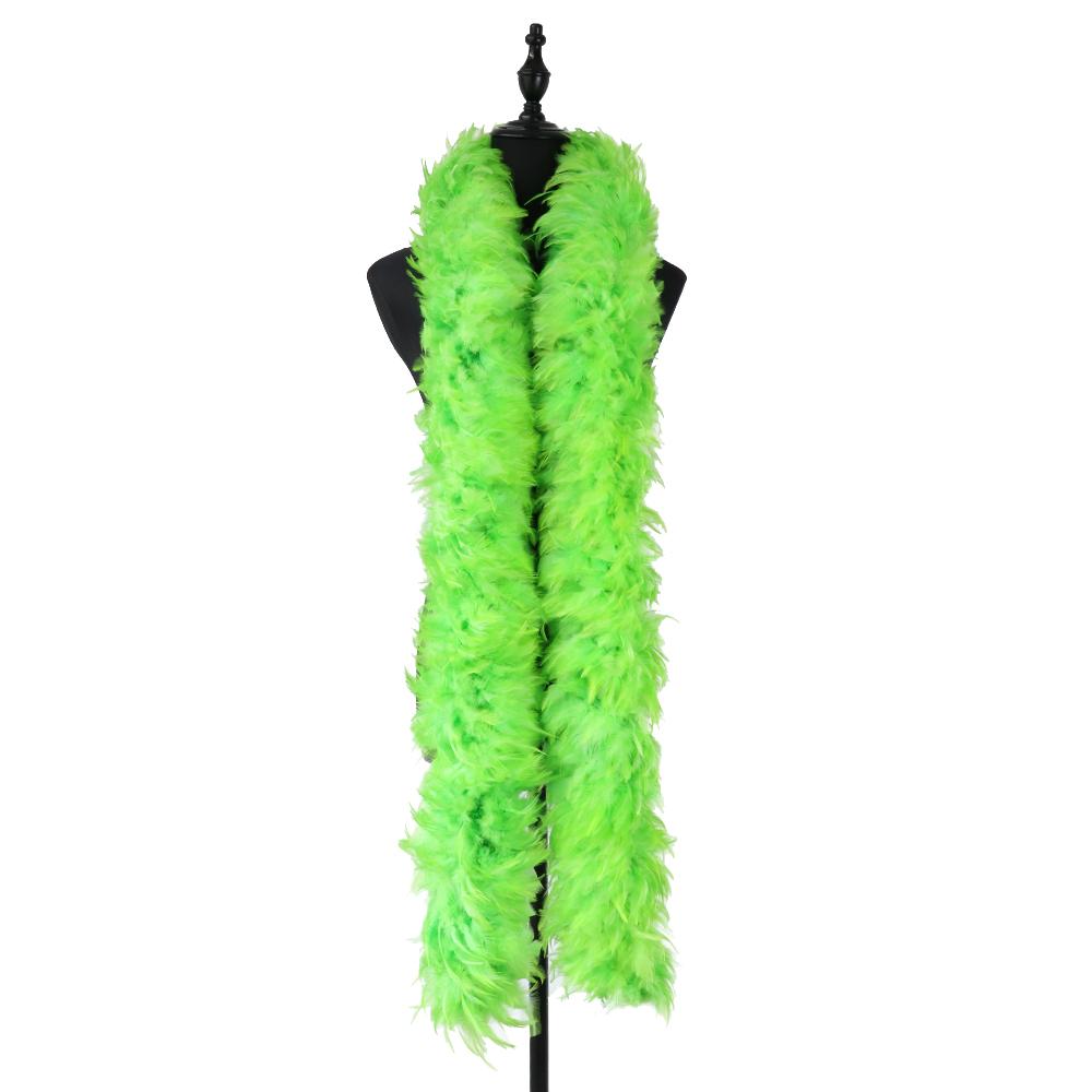 DIY 2 Meter Dickes Hahnenfedern Boa Basteln Natürliche Hühnerfeder Schal Herstellung Karneval Party Kleidung Bastelzubehör