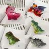Dinosaurs Acrylic Hair Claw Clips Barrette Nonslip Strong Hold Hair Accessories