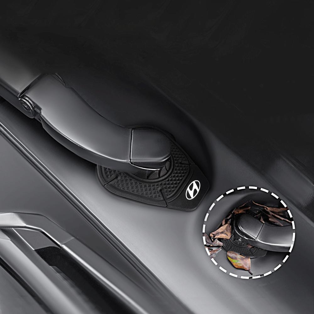 1/2pcs Car Windshield Wiper Arm Protector Dustproof  Covers For Hyundai Tucson Elantra i40 i30 i10 i20 Veloster Auto Accessories lj2