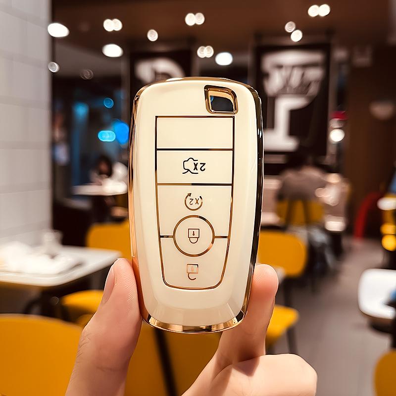 

Подходит для Ford Freys, чехол для ключей с лисьим воротником, крылом тигра, Winning Ruijie Yibo Mondeo, чехол для автомобильного ключа, чехол для ключа FordHStyle-Intelligence4K