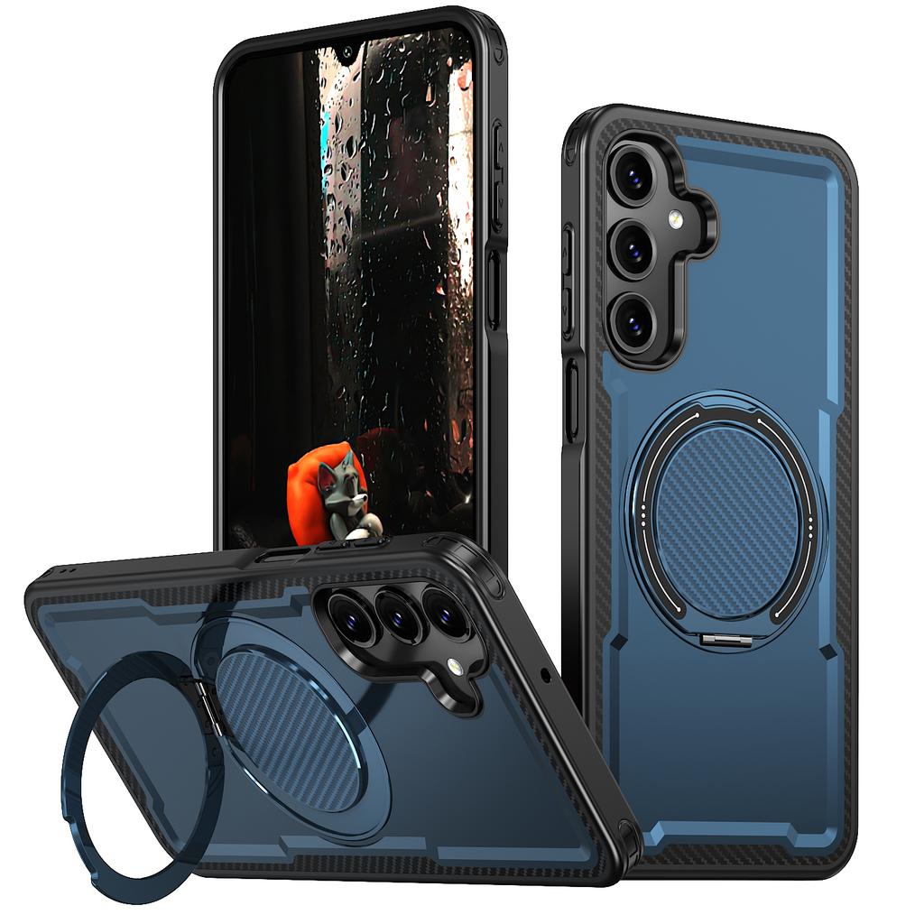 For Samsung Galaxy A16 4G/Galaxy A16 5G Case Compatible with MagSafe TPU+PC Kickstand Phone Cover