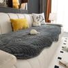 Special-Shaped Sofa Cushion Four Seasons Universal Banana Leaves Non-Slip Short Plush Irregular Autumn and Winter Cushion Cover Cloth Backrest