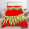 Marvel Comics Spider Man Anime Bedding Set Duvet Cover 1009 Polyester Suitable For Children And Adults 3-Piece Set