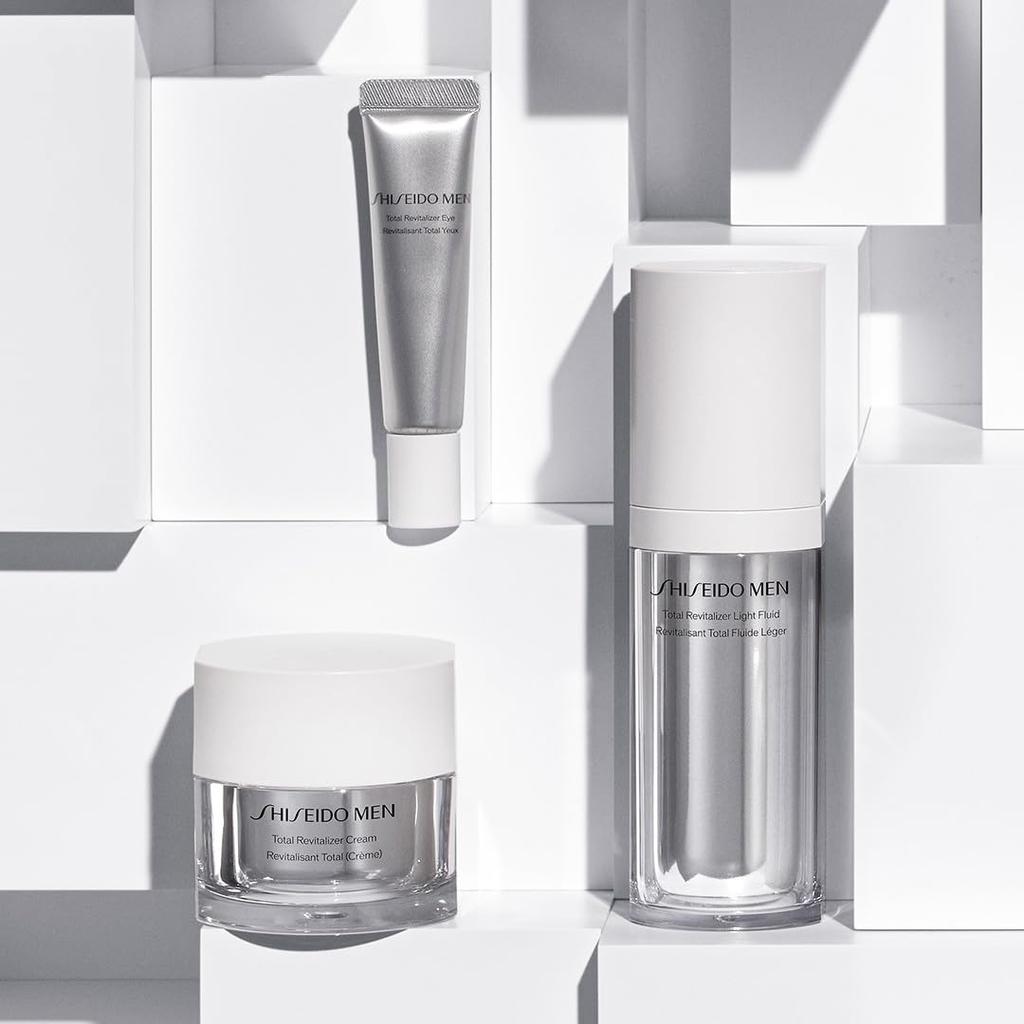 SHISEIDO MEN Total R Cream N Serum Citrus and Bamboo Green Scent 50g Men's Cream/Men's