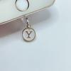 Dust Plug For Phone - Metal Pendant With 26 White English Letters - Dust Plug For Phone Jack,mobile Phone Decorations