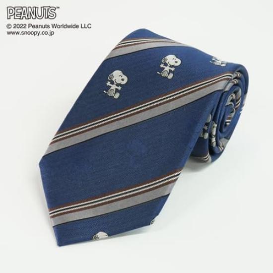Tie Snoopy Necktie Blue SNOOPY Brand Necktie Present [Peanuts]