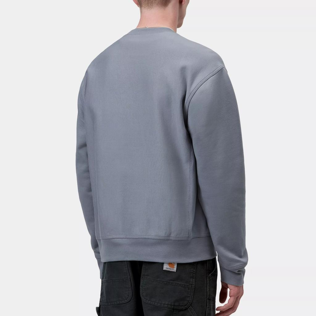 Carhartt WIP SS26 American Script Sweatshirt Casual Round Neck Comfortable Simple Long Sleeve Unisex Sweatshirt I025475-3RH-XX
