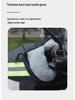 Men's Extra Large Winter Fleece-Lined Waterproof Motorcycle Windshield