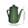 Enamel Coffee Pot 1.1L Coffee Kettle , Vintage, Stovetop Teapot Water Kettle for Restaurant ,Outdoor, Home