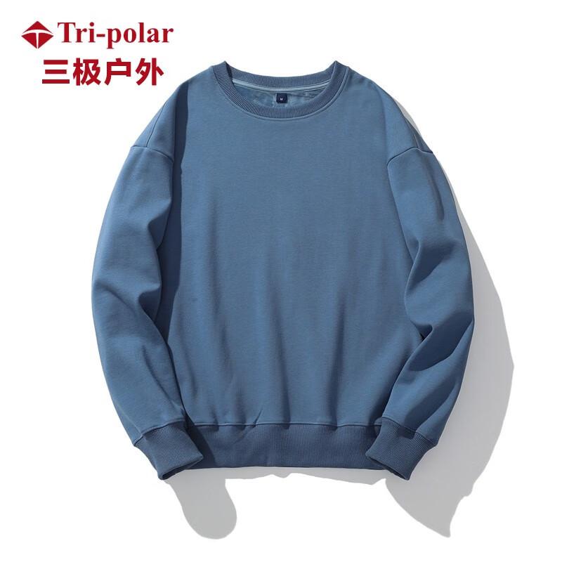 Sanjihuwai Outdoor TP6205 Unisex Silver Fox Fleece Round Neck Sweatshirt S