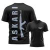ASKARI Boxing Fighting Men's T Shirt Summer Sports Fitness Breathable Round Neck Short Sleeve Tops Outdoor Trainning Clothing
